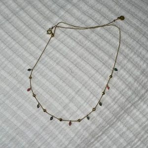 Adjustable choker necklace